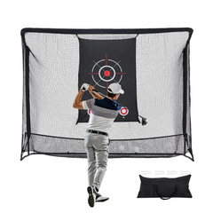 EROMMY 10x7.5ft Golf Practice Hitting Net with Target