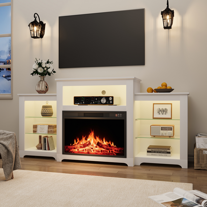 modern-electric-fireplace-tv-stand
