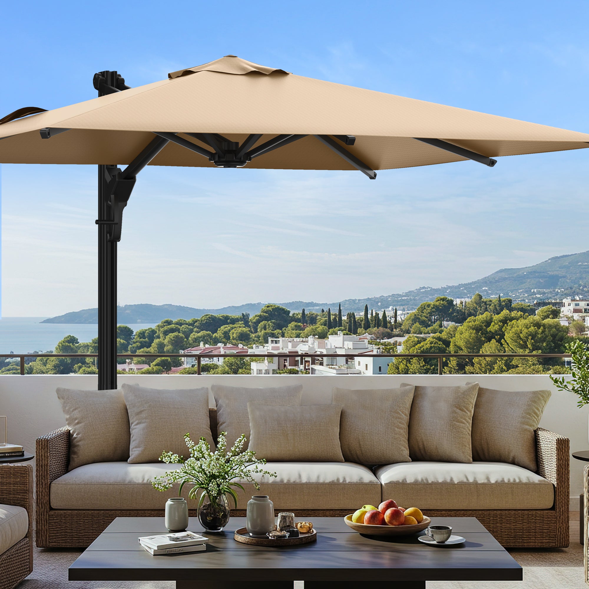 belham living 6.2 x 9.6 ft rectangular patio umbrella | Sturdy & Durable Burton Yeasayer 2019-2020 Women's On-the-Go Bag #38964694 / #46295560/ #46312509 Model:SCPC66MHF