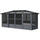 12 X 18 Grey Sunroom with Sliding Door