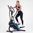 EROMMY 3-in-1 Elliptical Exercise Machine for Home, Cardio Climber & Stair Stepper with 16-Level Magnetic Resistance, 15.5” Stride, 300LB Capacity, Quiet Compact Trainer