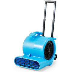 EROMMY 1 HP Air Mover, 4000 CFM Carpet Dryer & Floor Blower, 3-Speed Commercial Fan with 3 Adjustable Angles, Handle & Wheels, 15 Ft Power Cord, Stackable