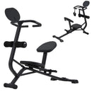EROMMY Total Body Stretching Machine for Flexibility - Heavy Duty Steel Back and Hamstring Stretcher Safety Straps, and Adjustable Pedals - 350 Capacity