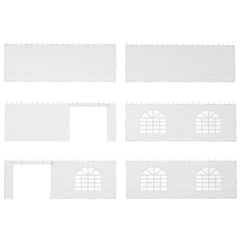 EROMMY 20x40ft 350G PVC Sidewalls (Please check with customer service before purchasing to confirm compatibility)