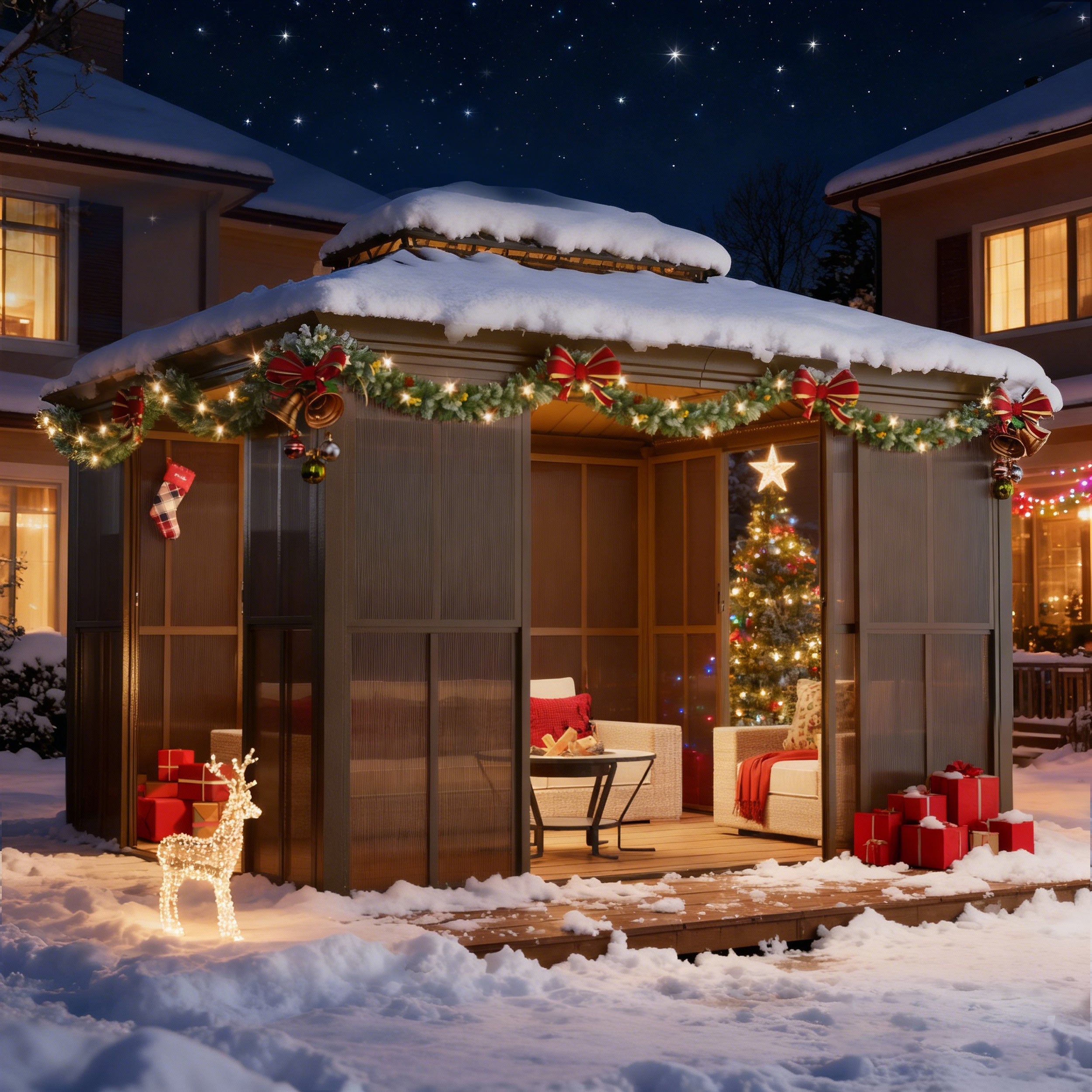 10X12 Sunroom | Versatile Greenhouse Style Addition - EROMMY – Erommy