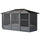 12 X 15 Grey Sunroom with Sliding Door