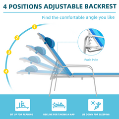outdoor double chaise lounge