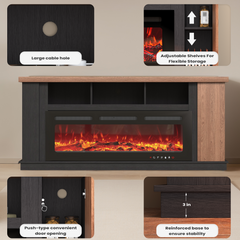 farmhouse-electric-fireplace