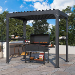 Barbecue-Grill-Pergola