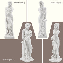 EROMMY Adalberta Weather-Resistant Magnesium Oxide Religious Statue