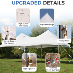 EROMMY 30x20 Pop Up Canopy