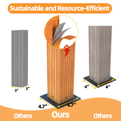 EROMMY 12 x 12 FT Modern Gazebo with Double Roof and Enhanced Drainage System, Built for Harsh Weather-Erommy