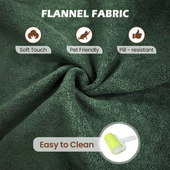 EROMMY Modern L-Shape Sectional Sofa with Chaise Lounge for Living Room Bedroom, Green-Erommy