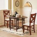 EROMMY Dining Chairs Set of 2, Modern Farmhouse Upholstered Dining Room Chair, Walnut-Erommy