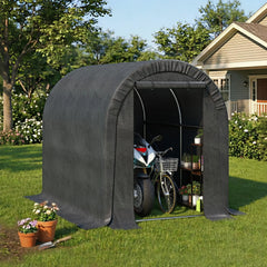 EROMMY 6.3 ft. W x 8 ft. D Portable Tool Shed , Storage Tent