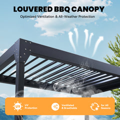 Barbecue-Grill-Pergola