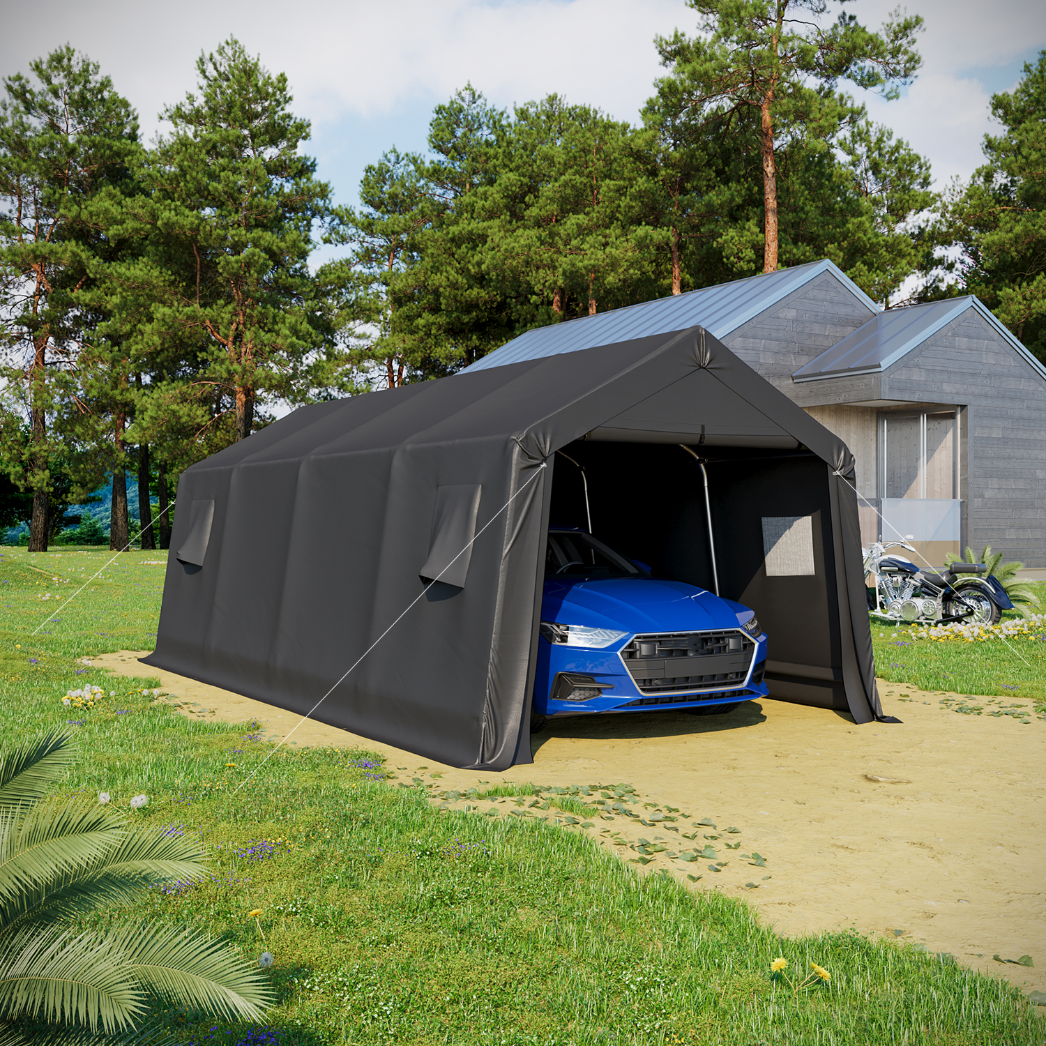 Carport canopy heavy duty deals
