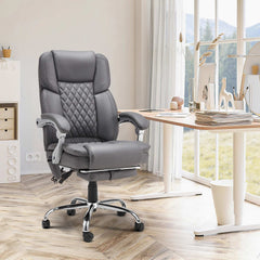 Ergonomic big and tall massage and heated office chairs are designed for home office, work studio and conference room. | erommy furniture