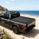 EROMMY Retractable Truck Bed Tonneau Cover for 2015-2026 Chevy Silverado/GMC Sierra 1500 (5'8" /69" Bed) Retractable Hard Truck Bed Cover with Key Lock & LED Light, Aluminum Matte Black