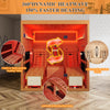 EROMMY Luxurious Infrared Sauna 2 Person with Comfortable Sauna Chair