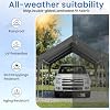 erommy 12x20 grey heavy duty carport product image 5