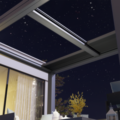 EROMMY 10x13 Smart Electric Pergola with Movable Louvers