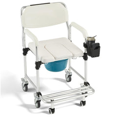 erommy rolling shower wheelchair - view 1