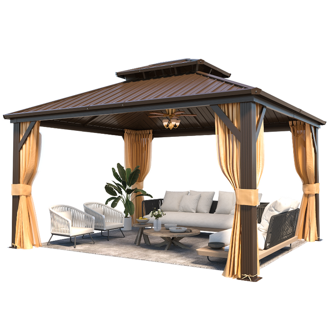 EROMMY Gazebo Replacement Box B*1 for EROMMY Gazebo WQG-030-2, Purchase After Consulting Customer Service-Erommy