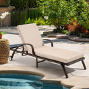 EROMMY Outdoor Lounge Chair Cushion Replacement, Khaki-Erommy