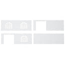 EROMMY 20x20ft 350G PVC Sidewalls (Please check with customer service before purchasing to confirm compatibility)