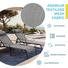 pool reclining chairs