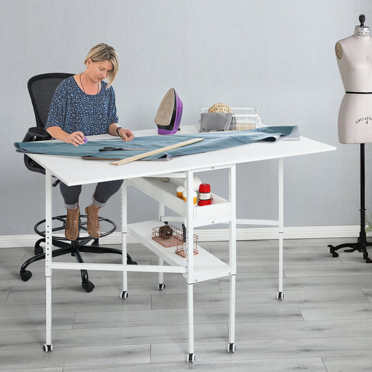 Height Adjustable Craft Table