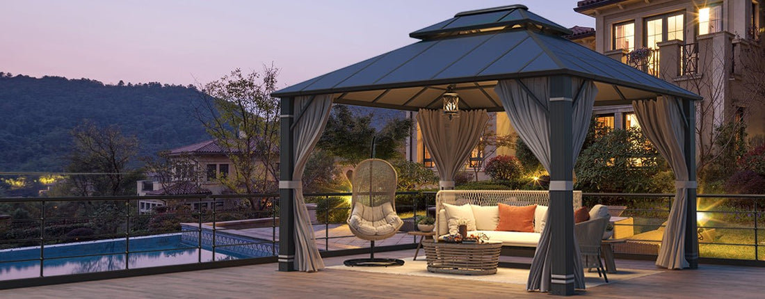 Polycarbonate Roof Gazebos