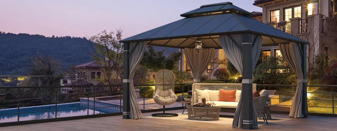 Polycarbonate Roof Gazebos