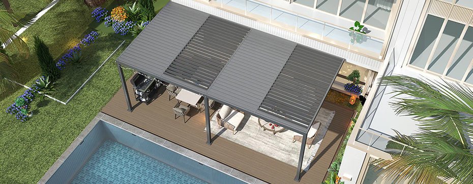 Wall-Mounted Pergola