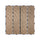 11 PCS 11.8x11.8 - WPC Natural Wood