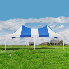 EROMMY 26' x 13' Heavy Duty Party Tent, Double Peaked Canopy Tent & Pole-Less Event Space, 60 Person Capacity Outdoor Gazebo Pavilion