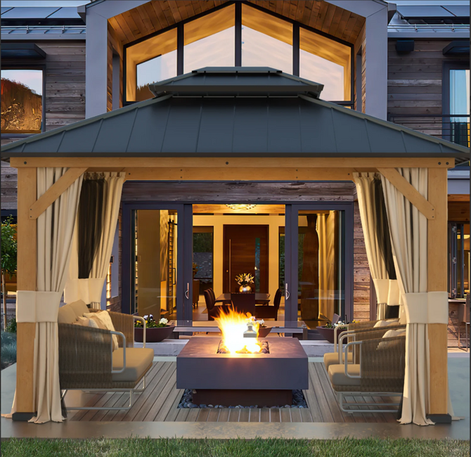 EROMMY Gazebo Replacement partU1*1 for EROMMY Gazebo XWG-097-2, Purchase After Consulting Customer Service-Erommy