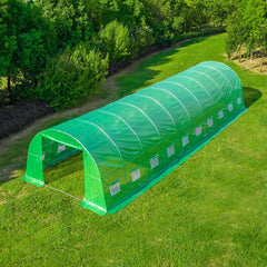 EROMMY 40'×12'×7.5' Greenhouse, Large Walk-in Portable Greenhouse with 2 Roll-up Zippered Doors&20 Screen Windows