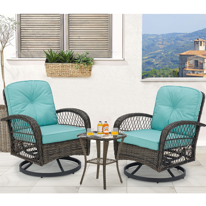swivel and rocker patio chairs