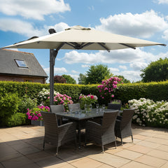 Outdoor Large Offset Umbrella | Sturdy & Durable