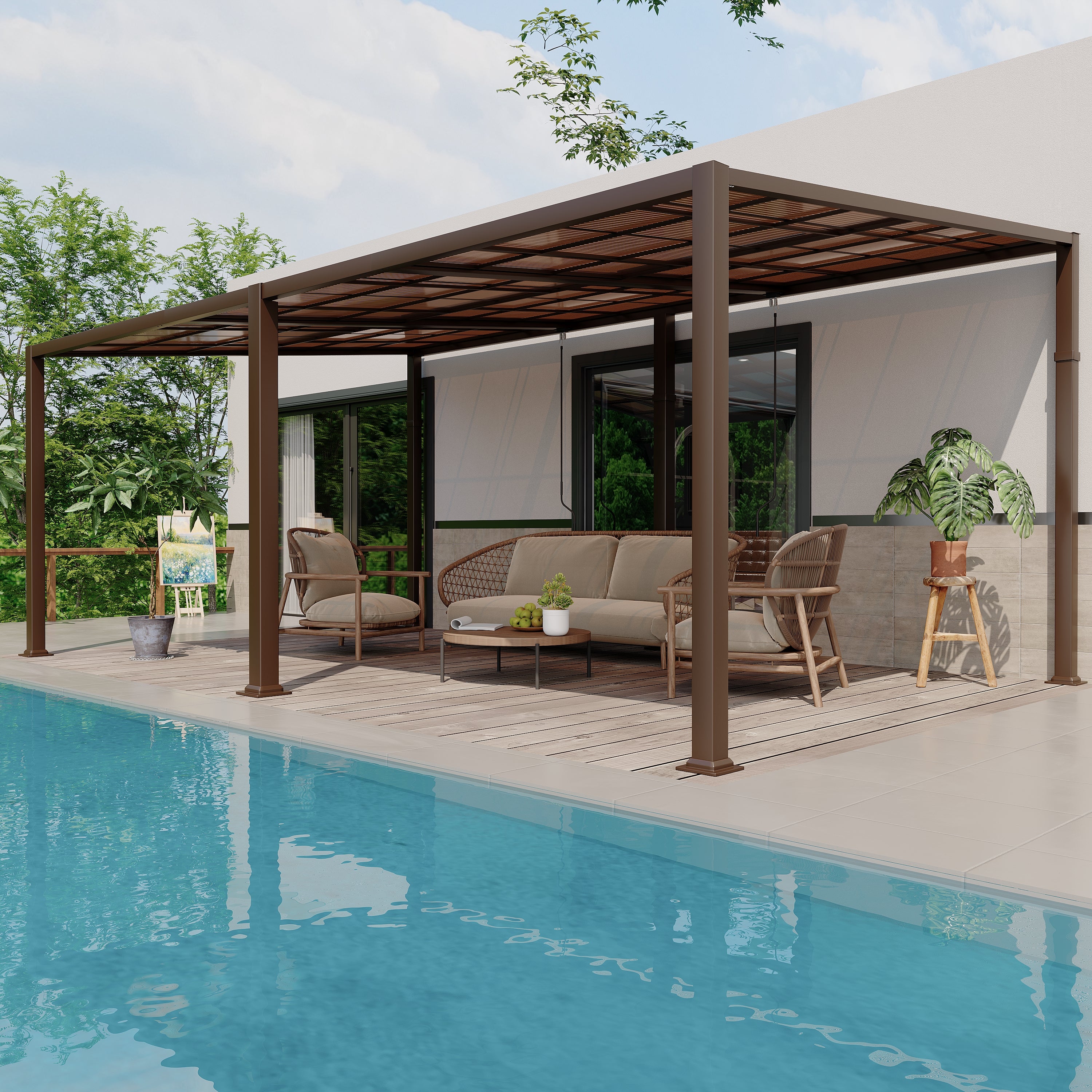 how-to-attach-pergola-to-house