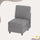 Single seat<br/>Light gray