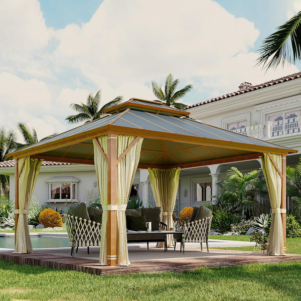 EROMMY Garden Gazebo for Patio, Backyard and Lawn