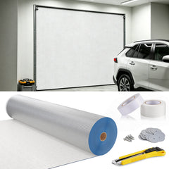 EROMMY 50 in x 37.5 ft Garage Door Insulation Kit, Reflective Radiant Barrier for Year-Round Temperature Control, Easy DIY Installation, Covers 150 Sq Ft