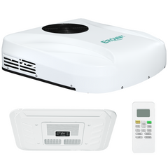 EROMMY RV Air Conditioner with Heat Pump, 10000 BTU RV AC Unit with Auto Swing Airflow, Low Power Consumption, Ultra Quiet, Non-Ducted RV Air Conditioners for RVs, Trucks, and Campers