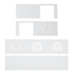 EROMMY 20x30ft 350G PVC Sidewalls (Please check with customer service before purchasing to confirm compatibility）