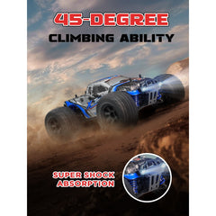 EROMMY 1:16 High-Speed RC Truck, 40KM/H 4WD Remote Control Car for Kids Adults, Gift for Boys Girls Age 8-12
