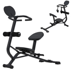EROMMY Total Body Stretching Machine for Flexibility - Heavy Duty Steel Back and Hamstring Stretcher Safety Straps, and Adjustable Pedals - 350 Capacity