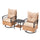 3PCS Beige
